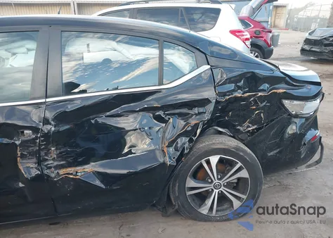 2022 Nissan Sentra Sv Xtronic Cvt z USA, uszkodzony, nr VIN 3N1AB8CVXNY256375